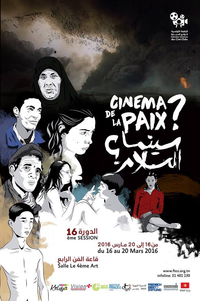 affiche festival cinéma de la paix