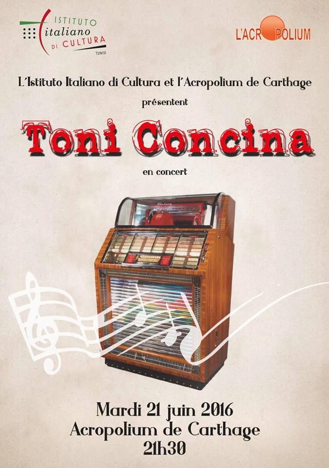 affiche toni concina