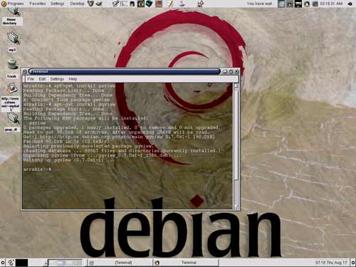 Deux Tunisiens pour Debian