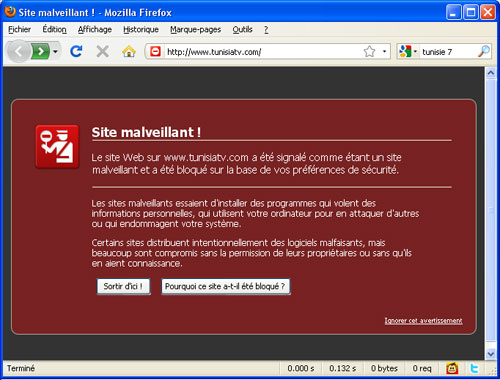 Le site de Tunisie 7 boudé par Google