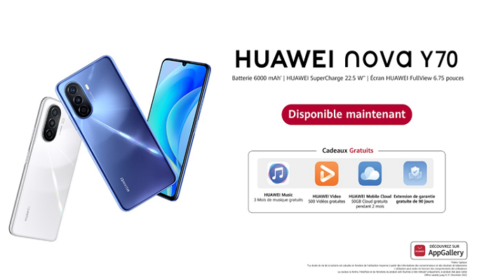 HUAWEI nova Y70