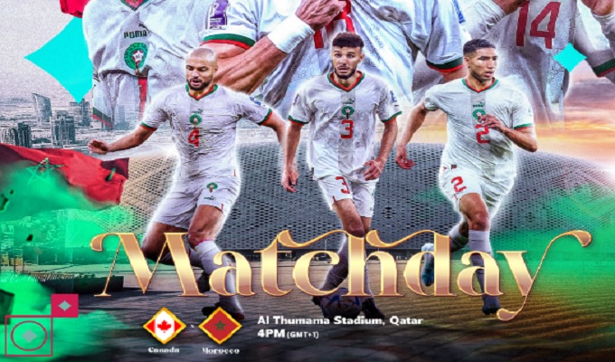Match Canada Maroc 