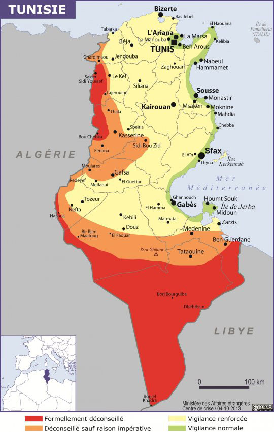 carte-de-risque-tunisie